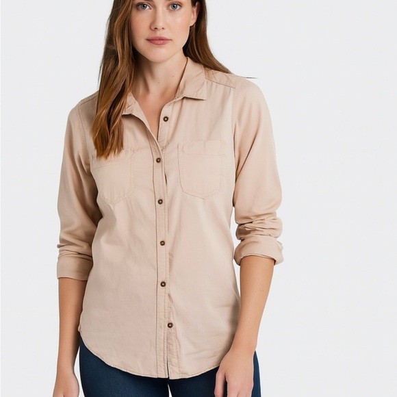 Express Boyfriend Button-Up Bundle 3 Long Sleeve Shirts - Size Small - Picture 2 of 10